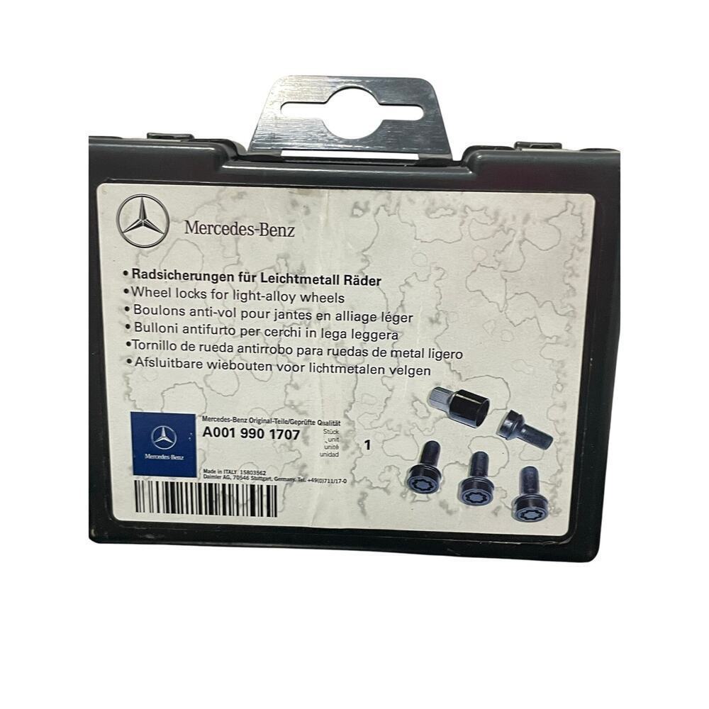 Mercedes-Benz wheel locks for light-alloy wheels versatile avoid theft - Picture 9 of 10